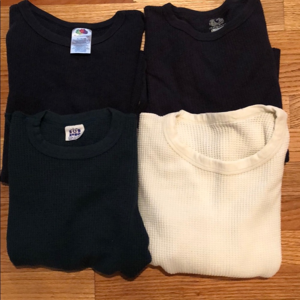 Boys Thermal underwear shirts